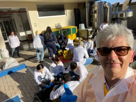 Aprovechamiento de residuos sólidos sede Candelaria