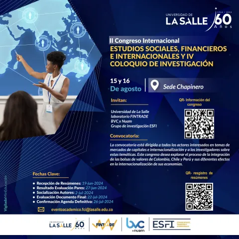 II Congreso Internacional de Estudios Sociales, Financieros e Internacionales
