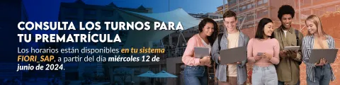Consulta los turnos para tu prematricula