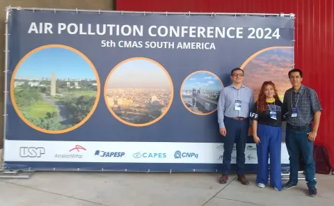 Docente de la Facultad de Ingeniería en la Conferencia Internacional de Calidad del Aire