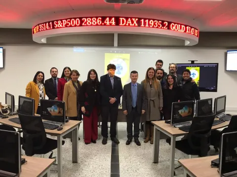 Inauguración del Laboratorio de Finanzas FINTRADE