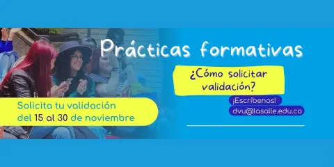 ¿Sabes cómo solicitar la validiación de tu práctica formativa?