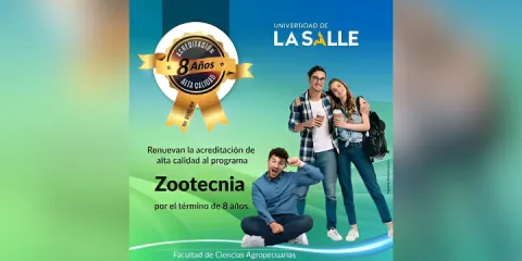 ¡Reacreditación de Alta Calidad para el programa de Zootecnia por 8 años!