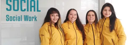 Estudiantes de Trabajo Social comparten su experiencia de voluntariado en San Andrés