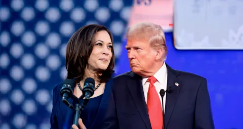 Trump y Harris