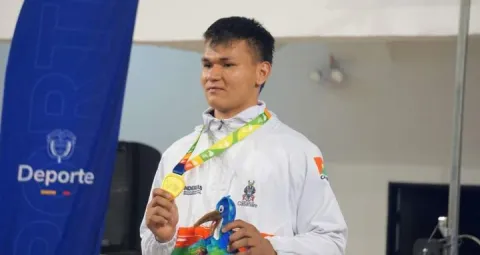 Estudiante lasallista gana medalla de oro en Juegos Nacionales