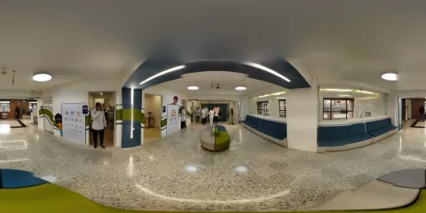 Nuestra Clínica vista desde una panorámica... Y es sólo el segundo piso.
