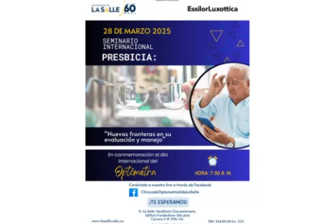 Seminario Internacional de Presbicie: 28 de mayo de 2025