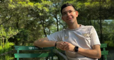 Estudiante lasallista en Corea