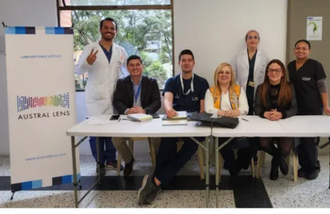 Con un equipo interdisciplinar, La Clínica de Optometría realizó valoración a más de 70 deportistas de Special Olympics.