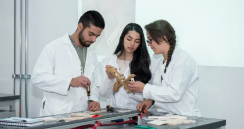 Estudiantes de Diseño Industrial
