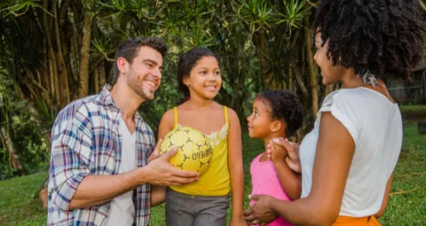 Familia Sonriente