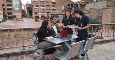 Estudiantes de trabajo social