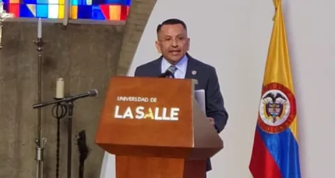 Hno. José Alexander Santafé Andrade, nuevo rector para el periodo 2025 - 2028 de nuestra alma mater