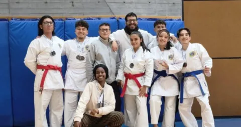 Selección de taekwondo que representa a la Universidad de La Salle