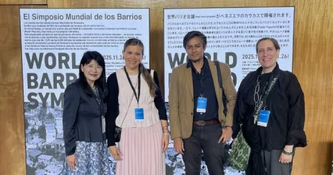 Profesora de arquitectura en debate global