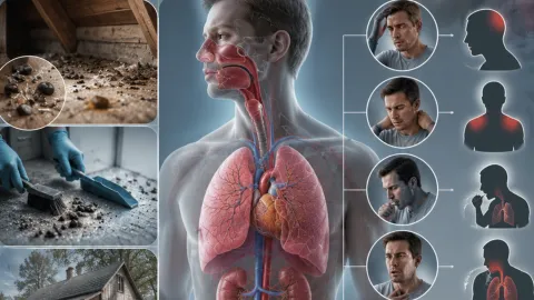 La patogenia de la enfermedad cursa con: fiebre, dolor muscular y de cabeza y síntomas similares e una gripe. Dicha infección es potencialmente mortal requiriendo manejo médico urgente.
