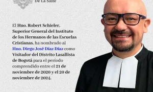 El Hno. Diego Díaz es el nuevo Visitador del Distrito Lasallista de Bogotá