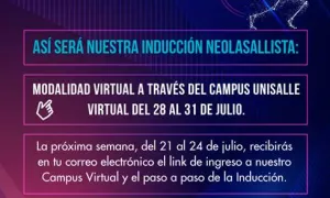 Bienvenida a estudiantes Neolasallistas