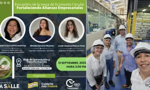 El programa de Ingenieria Ambiental y Sanitaria (PIAS) de la Facultad de ingeniería, a través de su Observatorio de Economía circular e Innovación adelantan agenda técnica y académica con Berlhan, Tebaida, Quindío.  En este momento se hace recorrido con la empresa para establecer posibles alianzas de investigación en -Envases y Empaques- con la universidad. Así mismo en el marco de esta agenda se presentará la experiencia con el BBVA-ULS y el Municipio de Mosquera para encontrar un posible financiador en La
