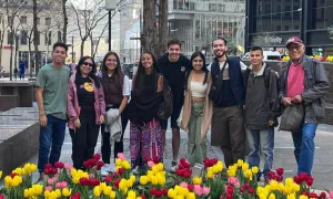 Manhattan College hosts visiting students and faculty from Universidad de La Salle