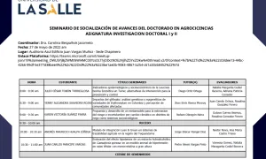 Agrociencias (Avances Maestría en Agrociencias)
