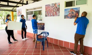 La exposición carnavales va a Utopía