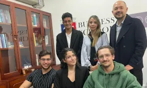 Our university received 31 incoming students from all around the world