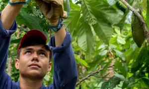 Jóvenes rurales comprometidos con la alimentación en Colombia