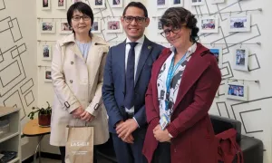 Visit from the Katholische Hochschule Freiburg