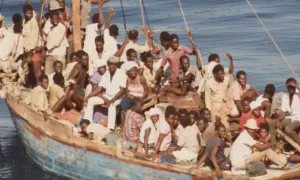 La historia de los migrantes haitianos en 1992