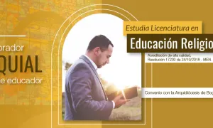 Nuevo convenio de la Licenciatura en Educación Religiosa y la Arquidiócesis de Bogotá