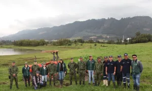 Unisalle siembra 250 árboles en la región de la Sabana