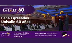 ¡Egresados Unisalle, celebremos juntos 60 años!