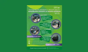 Anímate a ser parte del cambio, sé representante estudiantil