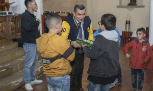 Entrega de regalos 