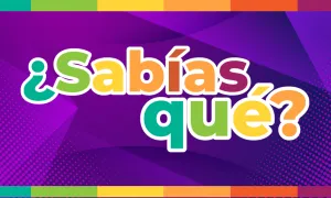 Texto ¿Sabías que? multicolor 