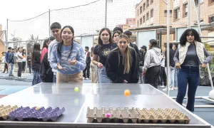 Estudiantes en actividades de Inducción 