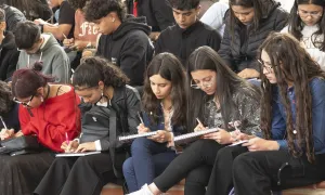 Estudiantes en actividades de Inducción 