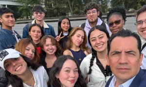 Estudiantes en competencia