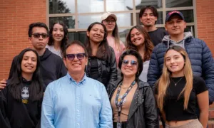 Estudiantes en el Summer Academy 