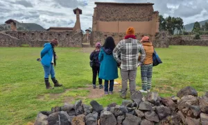 Estudiantes en gira por Perú