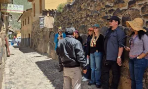 Estudiantes en gira por Perú
