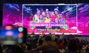 La noche de la excelencia - Foto tomada por el MEN