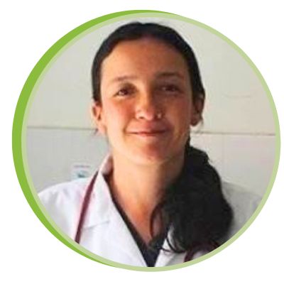 Retrato de Angela Natalia Agudelo Suárez, Médica Veterinaria