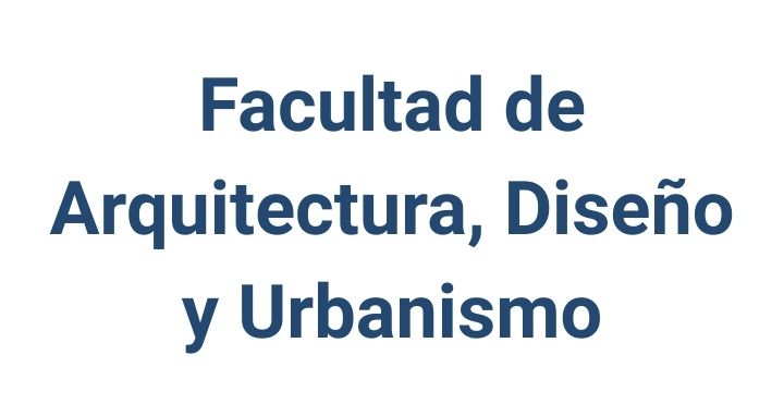 Facultad de Arquitectura