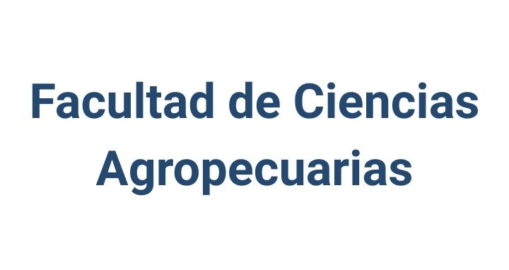 Facultad de Ciencias Agropecuarias