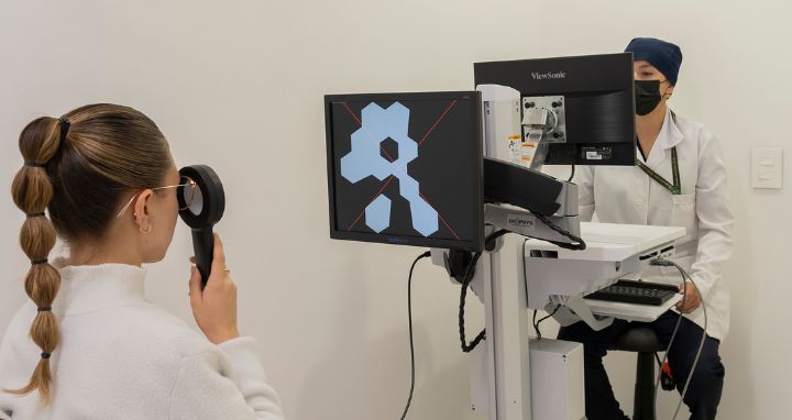 Imagen de terapia-visual