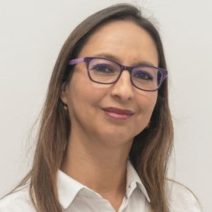 Retrato de Aura Maria Castro, Psicóloga Orientadora