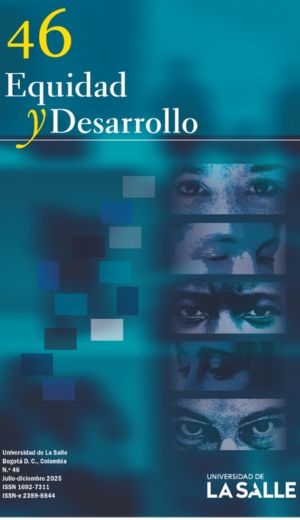 Portada de la revista Equidad y Desarrollo